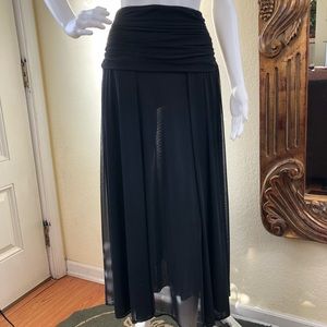 ODILLE Anthropologie long skirt Sz Small
